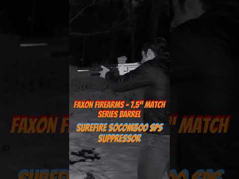 Faxon AR-15 Gunner Barrel Accuracy Stress Test