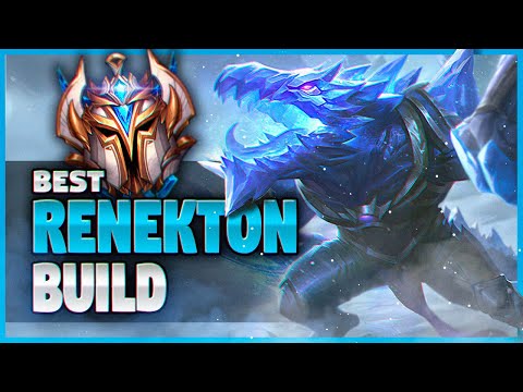 Best Renekton build for 10.5 - New Blackfrost Renekton Skin and Items!