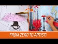 This Kit Turns Anyone Into An Artist Davincified Paint By Numbers