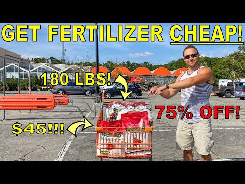 SAVE 75% On ORGANIC FERTILIZERS With This Tip