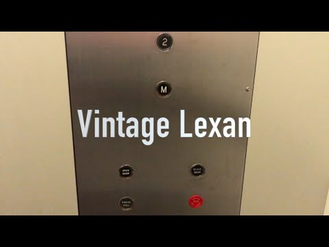 Vintage Otis Lexan Hydraulic Elevator - Concordia Professional Centre, Winnipeg, MB