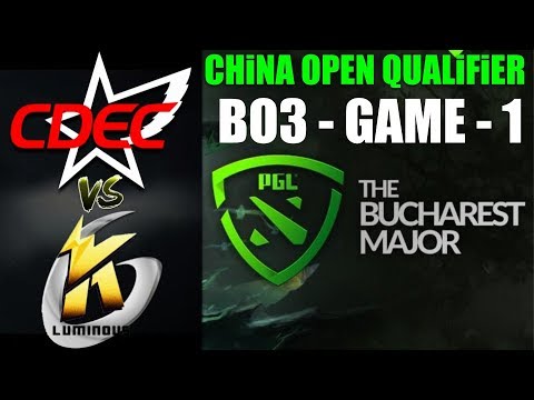 CDEC vs KEEN GAMING LUMINOUS - THE BUCHAREST MAJOR - CHINA OPEN QUA - BO3 - GAME 1