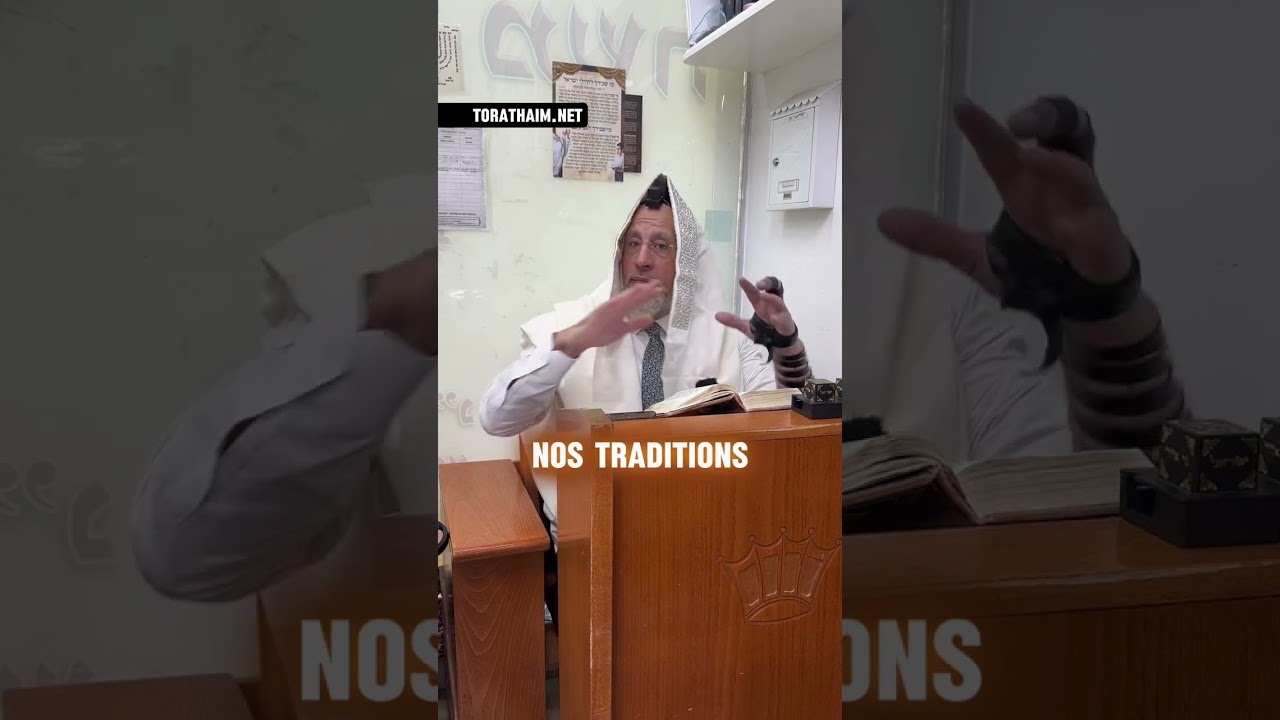 Nos traditions - 2 Halakhot pour être ben olam aba