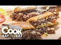 Cheesesteak with Ground Beef? Cheatsteak! New York Chopped Cheese | Cook Eat Repeat | Blackstone