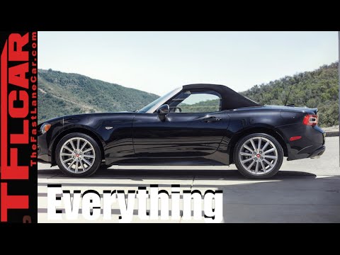 2017 Fiat 124 Spider: Everything You Ever Wanted to Know