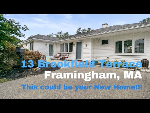 House for sale...... 13 Brookfield Terrace, Framingham, MA
