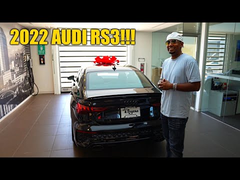 FIRST DRIVE IN MY NEW 2022 AUDI RS3 - LAUNCH EDITION!!!