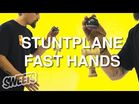 How to STUNTPLANE FASTHANDS - Kendama Trick Tutorial - Sweets Kendamas
