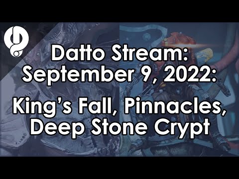 Datto Stream: Raids, Lots of Raids - September 9, 2022