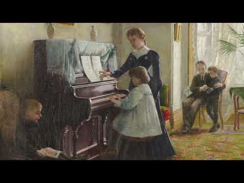 Une œuvre animée | Jeanne au piano