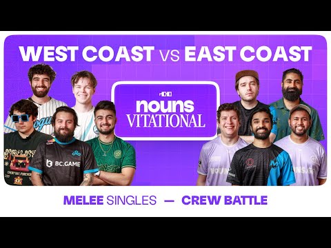 Nounsvitational 2024: West Coast VS East Coast Crew Battle | SSBM Melee
