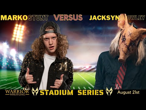 Warrior Wrestling  Ringside Films - Marko Stunt vs. Jacksyn Crowley -  Stadium Series 2021
