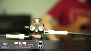 Video thumbnail for Hotone Whip Distortion Pedal demonstration by Guitarcube by GuitarCubeChina