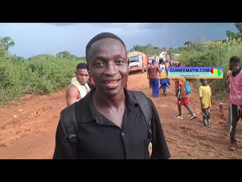Aboubacar Samaké on the ordeal of road users Kankan - Kérouané: traffic disrupted