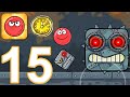 Red Ball 4 Gameplay Walkthrough Part 15 Gold Clock Episode 3 Box Factory IOS Android
