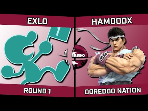 Exlo (Game & Watch) vs HamoodX (Ryu/Kazuya) - Ooredoo Nation SSBQ Spring Tournament
