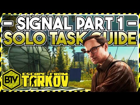 "Signal Part 1" | Mechanic Quest Guide Walkthrough | Escape from Tarkov