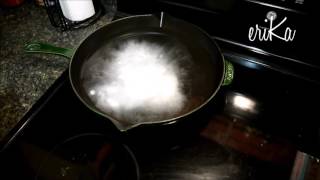 How To Clean Enameled Cast Iron Cookware with BAKING SODA | Frying Pan | Staub
