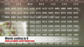 Words ending in O