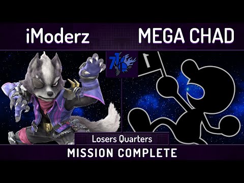MISSION COMPLETE | iModerz (Wolf) vs MEGA CHAD (Game & Watch) | Losers Quarters | SSBU Ultimate
