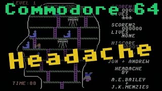 CC64 playing "Headache" (1984). Game #108.
