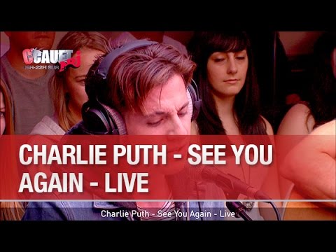 Charlie Puth - See You Again - Live - C’Cauet sur NRJ