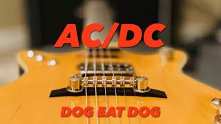 AC/DC Dog Eat Dog (Malcolm Young Guitar Lesson)