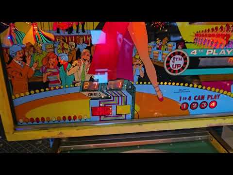 Pinball - Lucky Seven 1978 - Willams - 4k60fps - Shoot Again Solingen - Punktespiel 01