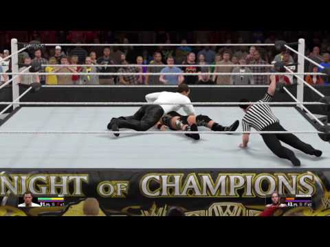 WWE 2K15 007 (CAW) Vs Jack swagger
