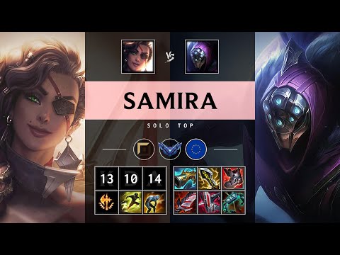 Samira Top vs Jax - EUW Diamond Patch 25.15