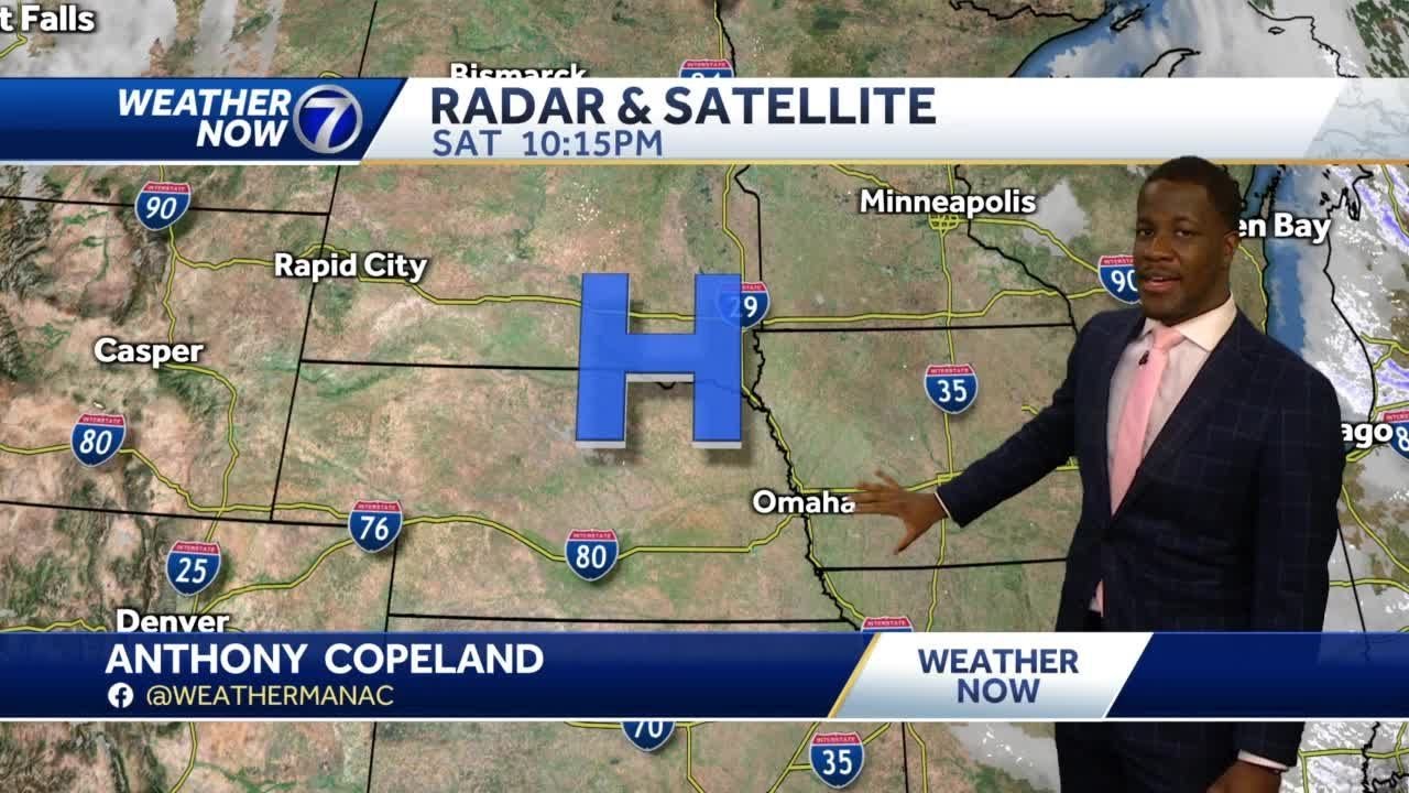 Saturday, March 18 night forecast