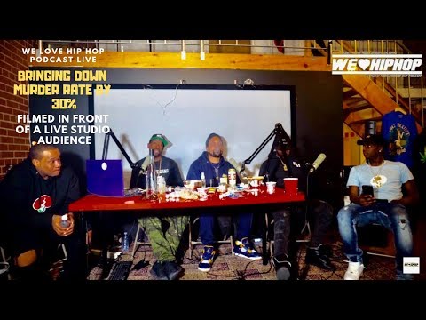 Bringing Down The Murder Rate by 30% ft. Blacka Da Don, Cheffie & HH Chace WLHH LIVE SHOW Pt1