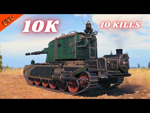 FV4005 Stage II  10K Damage 10 Kills & 11.6K Damage 6 Kills World of Tanks