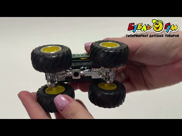 Монстр трак Hot Wheels меняющий цвет 1:64 в ассортименте - видео