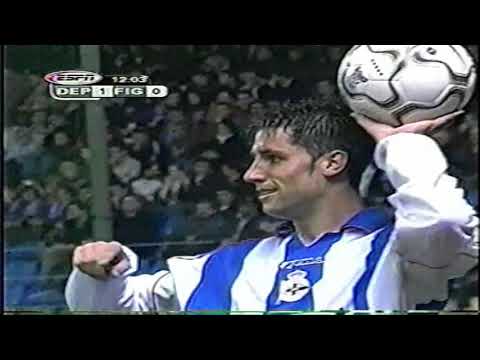 90' Deportivo La Coruña vs Figueres Copa del Rey 2001-2002