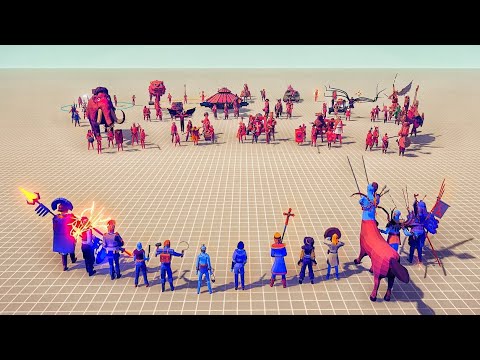 NEW SECRET HIDDEN FACTION vs EVERY FACTION - Totally Accurate Battle Simulator TABS