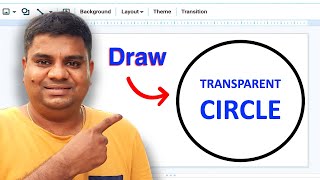 How To Make a Transparent Circle In Google Slides