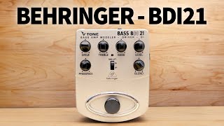 Video thumbnail for Behringer - Bass BDI21 by Bass Stuff