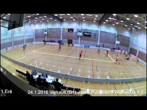 24.1.2016 Varkaus,(D1) Josba Punainen - SB Welhot-03 7-7 (3-3,1-4,3-0)