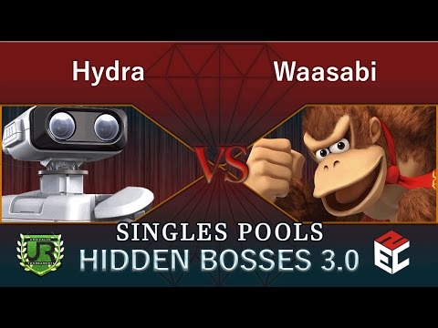 Hidden Bosses 3.0  SINGLES POOLS - Hydra  (ROB) vs Waasabi (Donkey Kong)