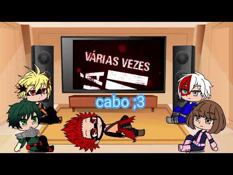 Bnha reagindo ao rap do batman, homem de ferro,arqueiro verde(@7minutoz )