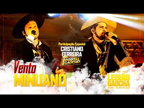 DVD Legião Gaúcha - VENTO MINUANO