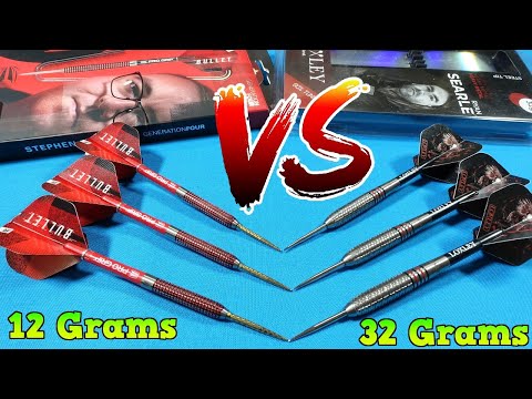 All About Dart Weight & A Comparison Between the Lightest and Heaviest Darts In The PDC