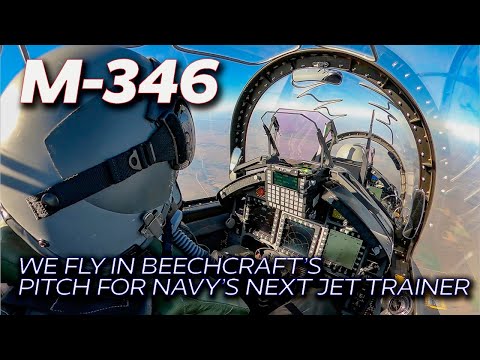 We Fly Aboard The M-346 That Could Become The Navy's Next Jet Trainer