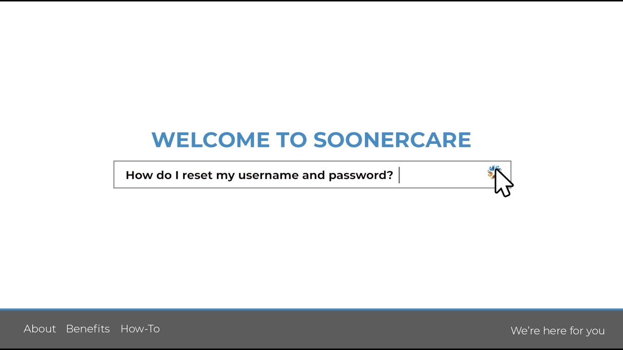 How To: Reset My Username and Password