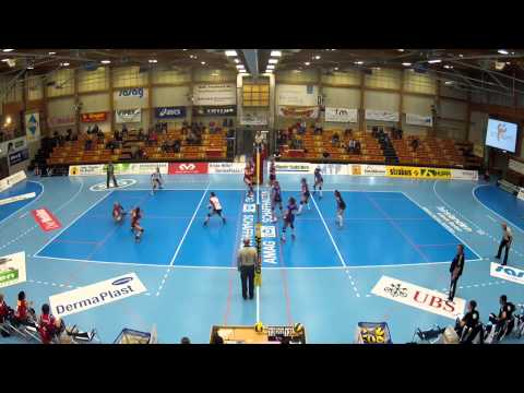 NLA 2013/2014 Finalrunde: VC Kanti - Volero Zürich 2:3 (23.02.2014)