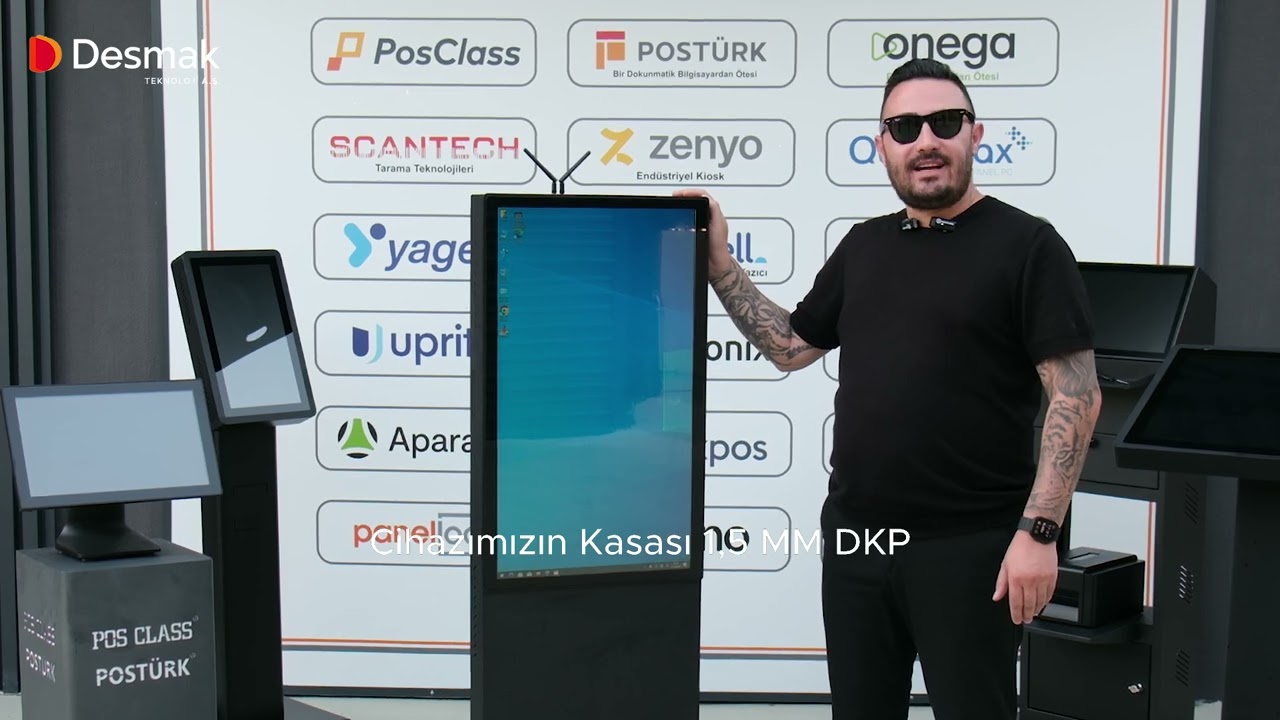 32″ Zenyo Totem Kiosk Tanıtım Videosu | Şık ve Dayanıklı Dijital Çözüm