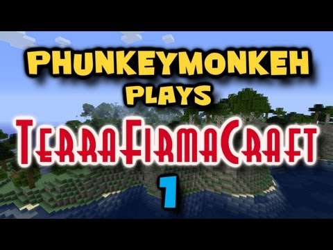 Minecraft - TerraFirmaCraft Let's Play - Ep.1 - Its like starting again