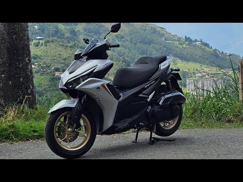 I eat my words, because I buy the Aerox 155.