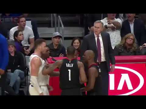 Houston Rockets Head Coach Mike D'Antoni To Blake Griffin: "F*ck You"